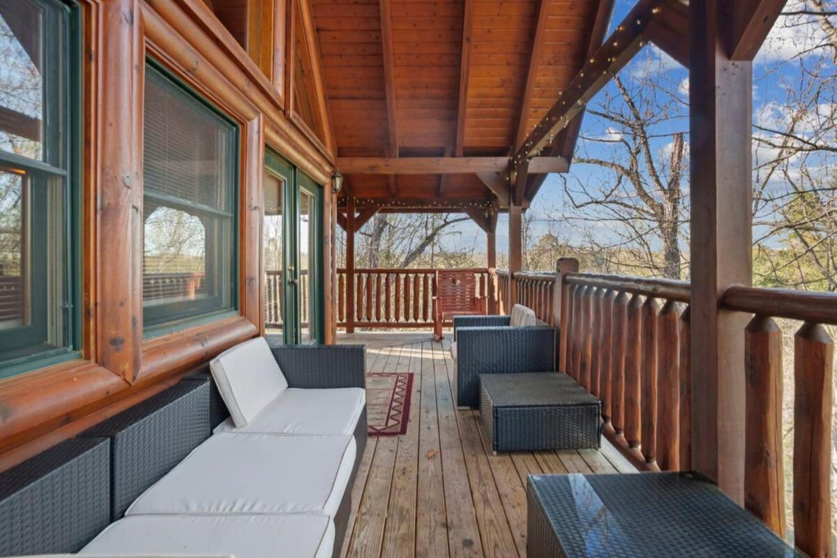 גטלינבורג Stunning Mountain Cabin W Hot Tub מראה חיצוני תמונה